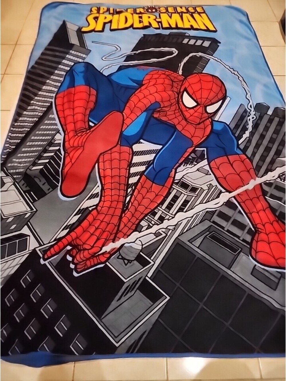 Marvel Spiderman Twin Size Blanket 59"x 88"